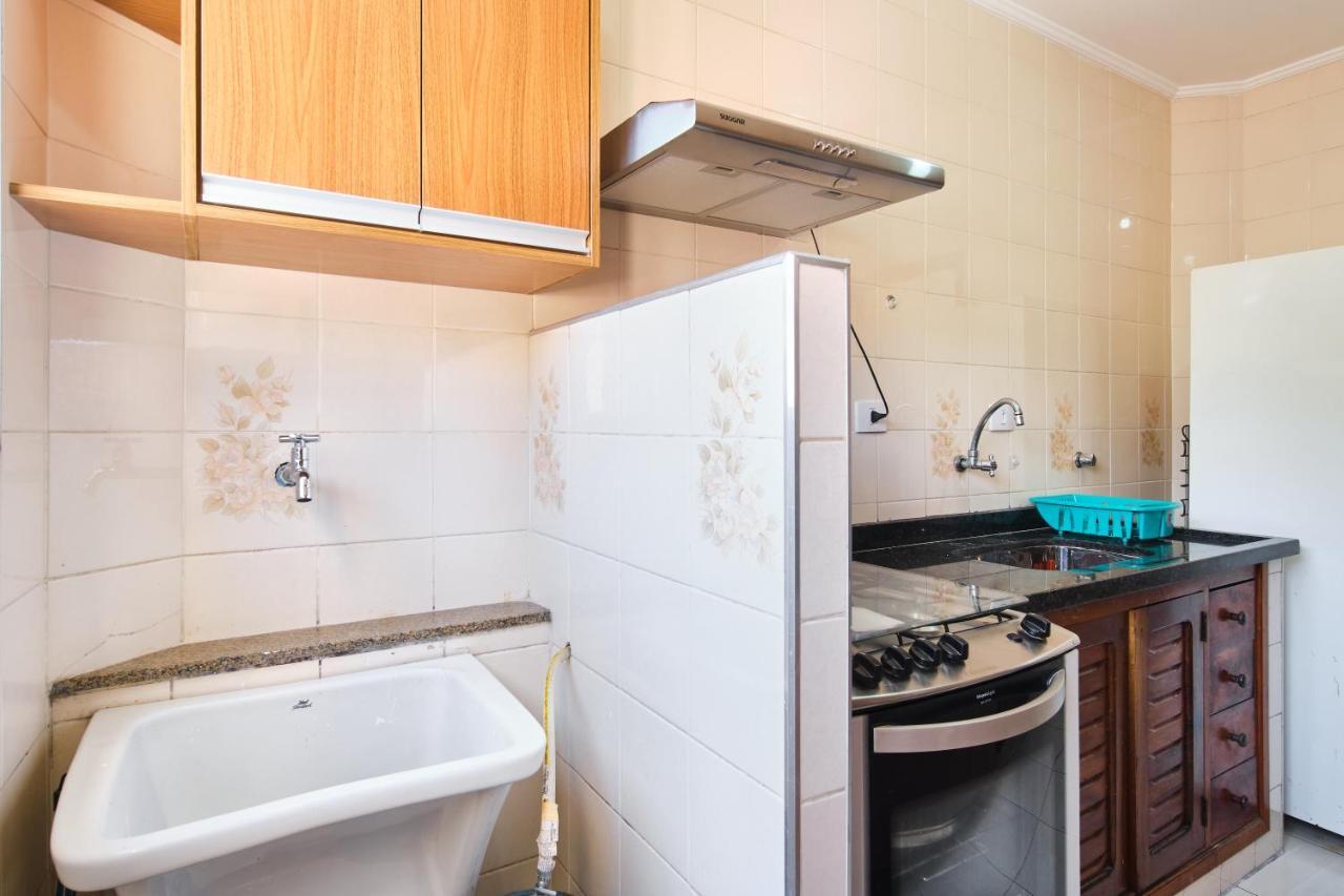 Apartamento A 100 Metros Da Praia, Bem Localizado, Com Ar Condicionado E Wi-Fi - 14 - Edificio Lenamar II Ubatuba Exterior foto